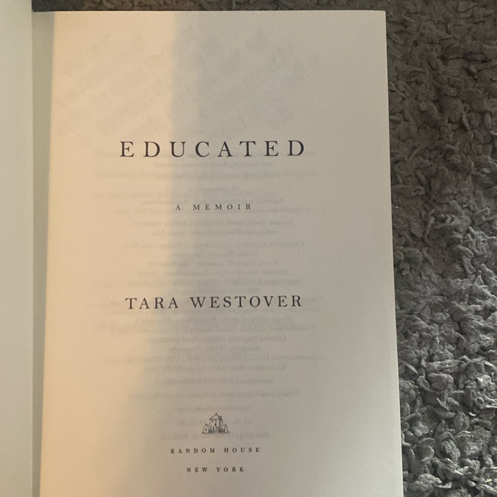 Educated - Tara Westover